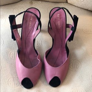 Kate spade peep toe heels. Gorg!